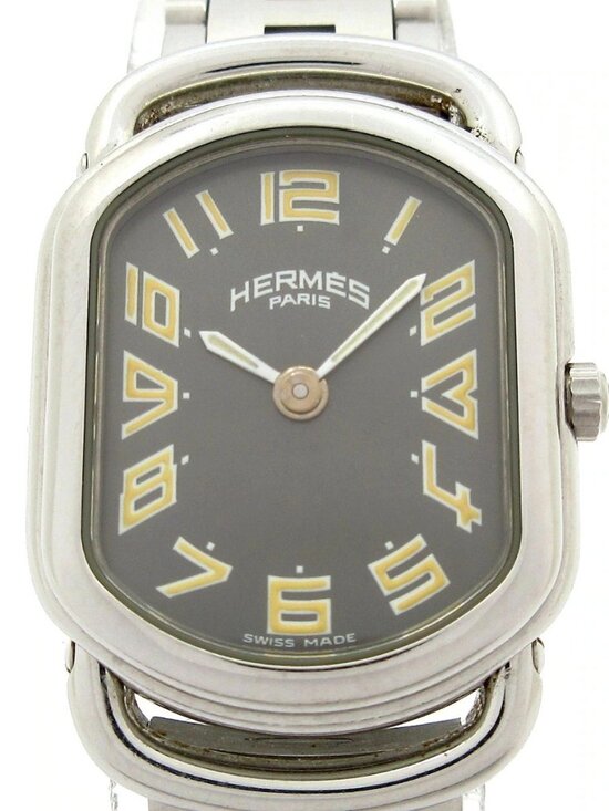 HERMES Larry RA1.210 1****** Silver Women\'s Wrist Watch main image 16